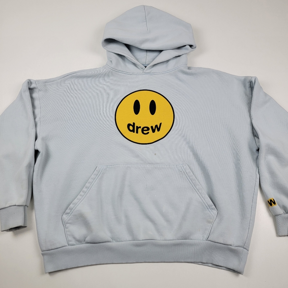 Drew House Center Logo Pocket Hoodie Size Medium M